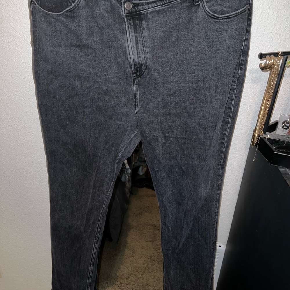 Abercrombie & Fitch Dark Gray/Black Slim Jeans